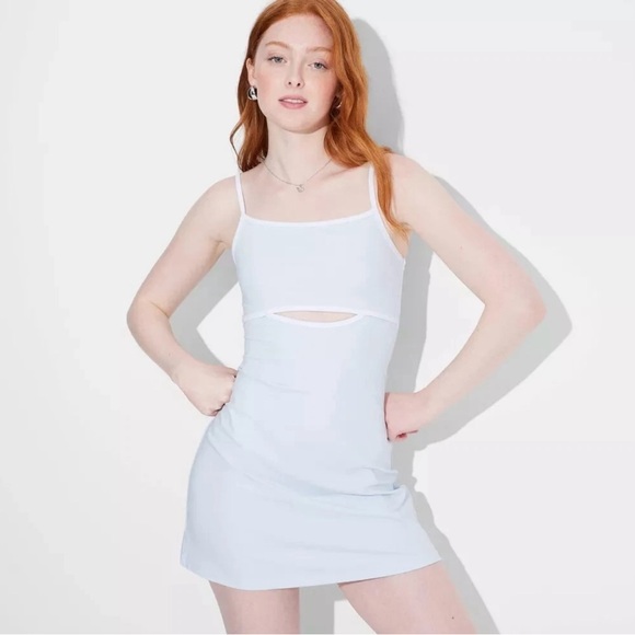 NWT Wild Fable Women's Keyhole ButterBliss Knit Mini Slip Dress Size XXL - Picture 2 of 14